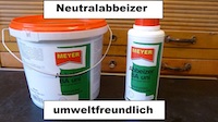 Abbeizer, Abbeizmittel, Neutralabbeizer, Edelholzabbeizer, umweltfreundlich, auf Lsemittelbasis (bitte Bild anklicken)