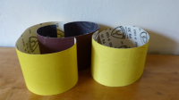 Bild des folgenden Artikels: Schleifpapier, 120, 150 Gewebe, 180, alle 115mm breit